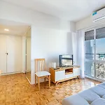 Luminoso Departamento En El Corazon De Buenos Aires, Alucinante Vista Piso Alto